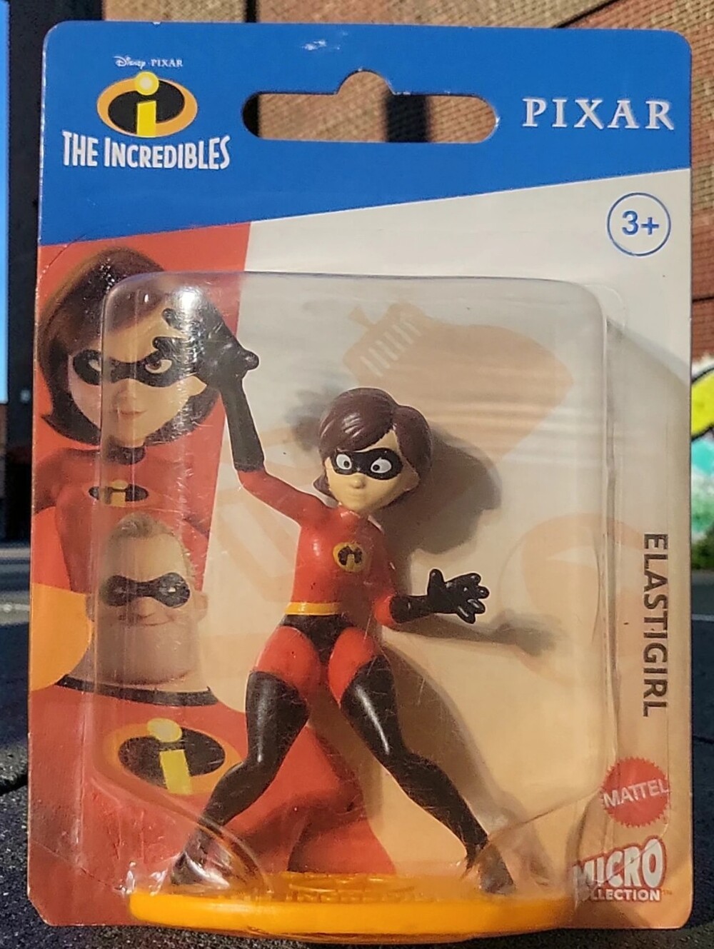NWT 2022 Mattel Micro ELASTIGIRL Figurine Incredibles Disney Pixar Cake Topper